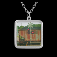 WV Coal Train Necklace